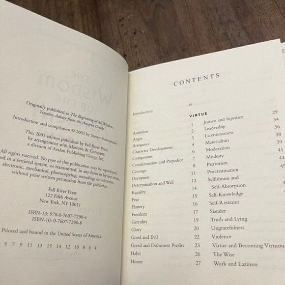 The Wisdom of the Ancient Greeks: Timeless Advice on the Senses, Society, and th - Picture 6 of 7